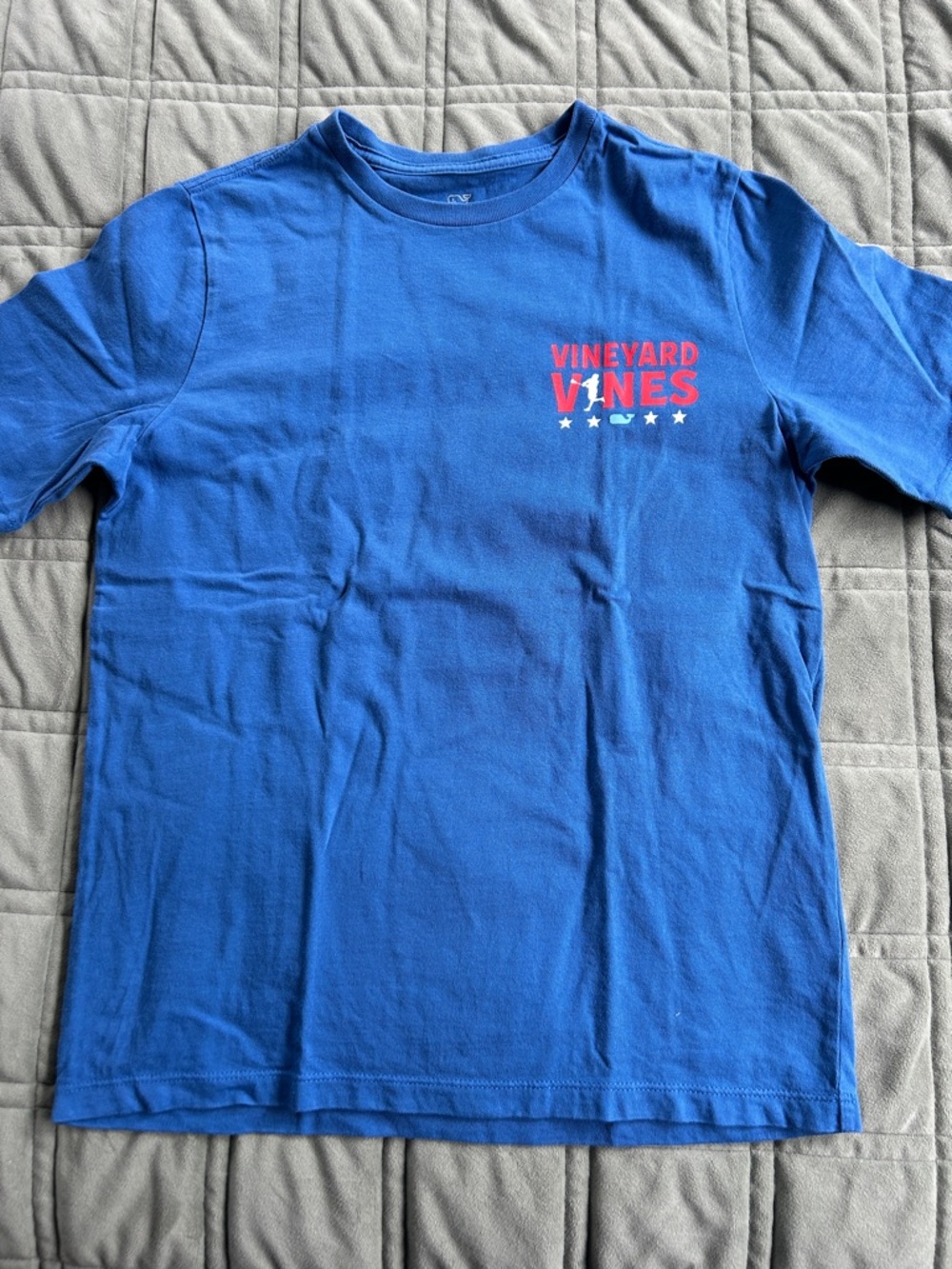 Vineyard Vines Royal Blue Tee with Red & White Chest Logo
Lacrosse